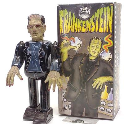 Tin Wind-up Universal Frankenstein Toy w/ Box