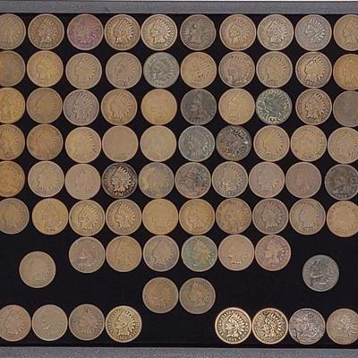 (78) Indian Head Pennies