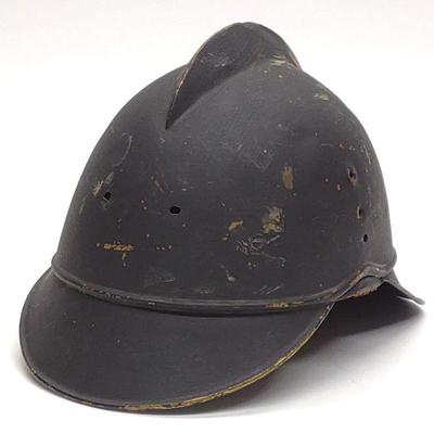 Antique German J.G. Lieb Fire Brigade Helmet