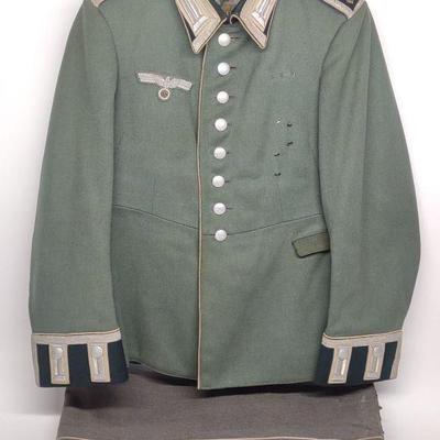 WWII German Infantry Officer Dress Uniform
