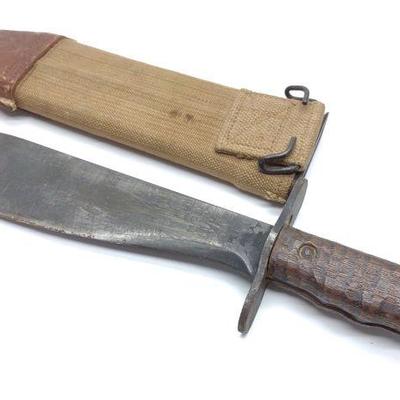 WWI US M1917 Bolo Knife w/ Sheath