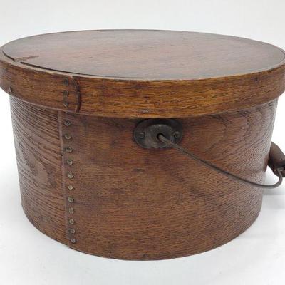 Antique Bentwood Pantry Box w/ Handle