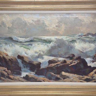 Alphonse Joseph Shelton (1905-1976) Oil Painting