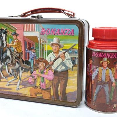 1960's Bonanza Lunch Box w/ Thermos