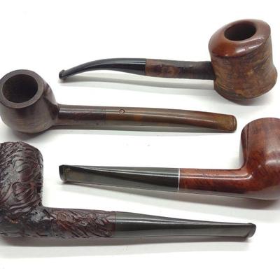 4 Vintage Tobacco Pipes (Charatan,Kaywoodie, Ropp
