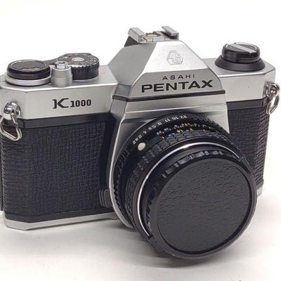 Vintage Pentax K1000 Film Camera w/ 50mm Lens