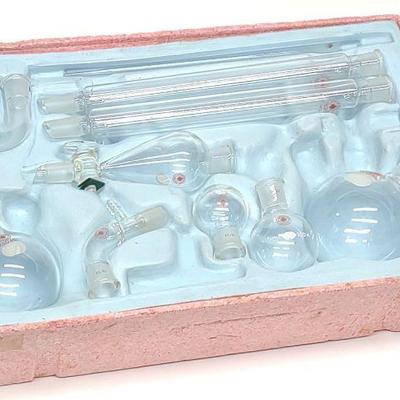 Vintage Ace Glass Mini Kit Lab Set w/ Original Box