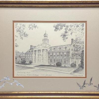 John Moll Pencil Signed & Numbered Etching