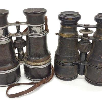 2 WWI Binoculars (French & Busch)