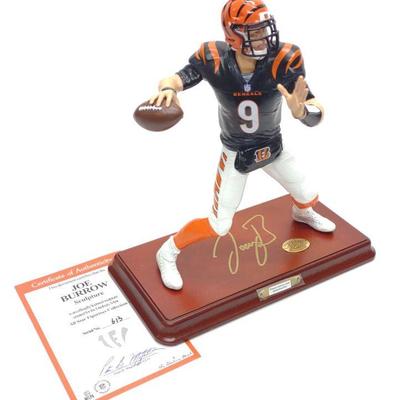 Bengals Joe Burrow Football Player Figurine