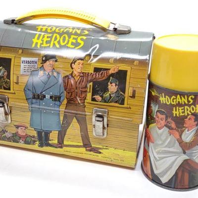 1966 Hogans Heroes Lunch Box w/ Thermos