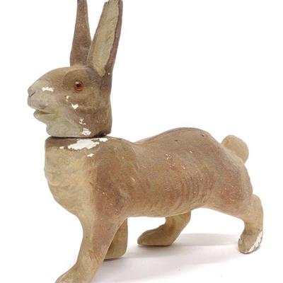 Early Easter Rabbit Candy Container
