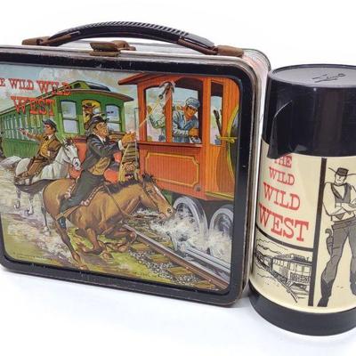 1969 The Wild Wild West Lunch Box w/ Thermos