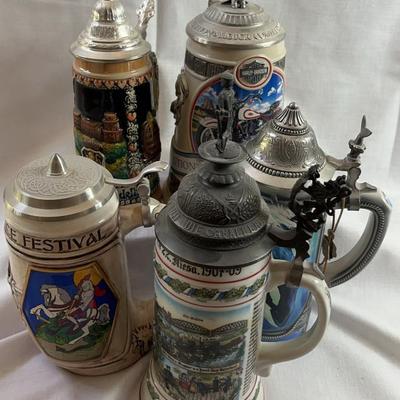 beer steins