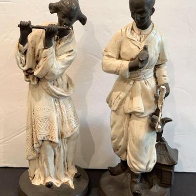 Oriental Figurine Pair