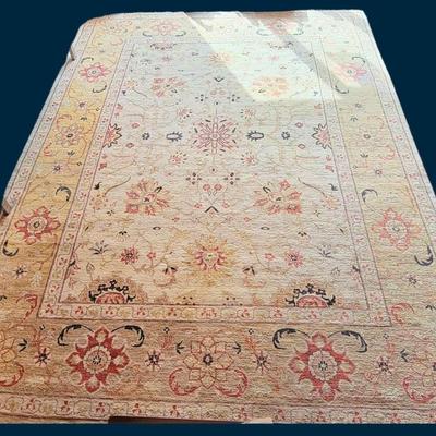 Large Pak Oushak 100% Wool Pile Area Rug