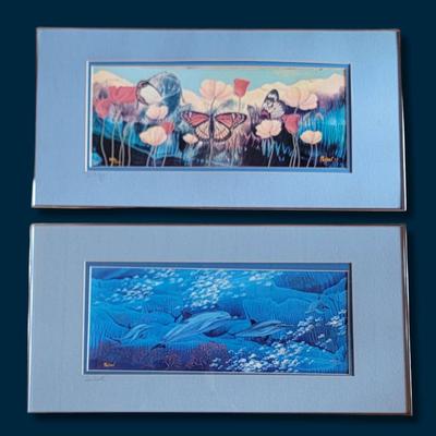 Pair of Original Signed & Numbered Artworks by Paisal