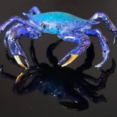 "Maryland Blue Crab" - Original Brian Arthur Bronze Sculpture