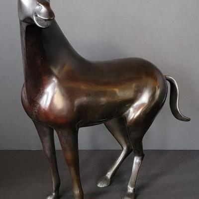 Original Loet Vanderveen Bronze Sculpture - "Horse" (125/250)