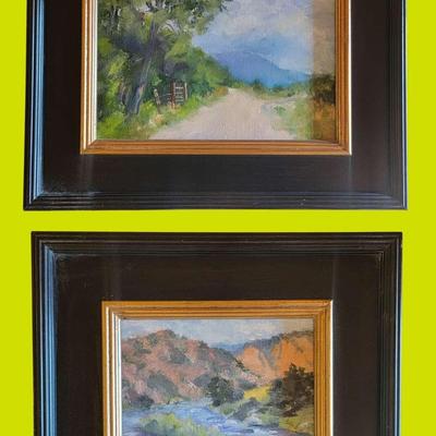 (2) Original Carol Hopper Paintings