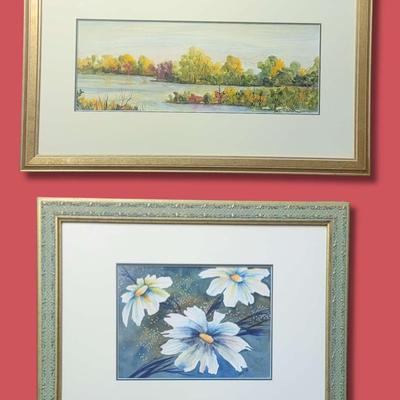 (2) Original Nancy Waller Paintings