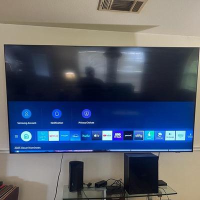 Samsung 85" smart TV