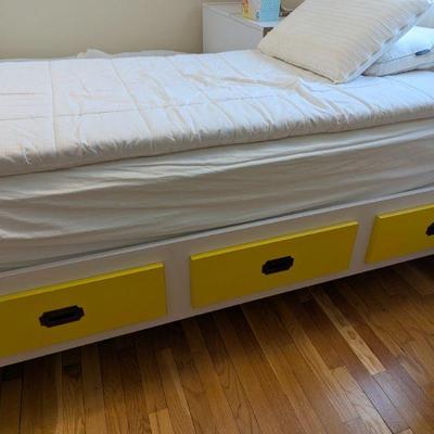 Vintage Campaign Bed
