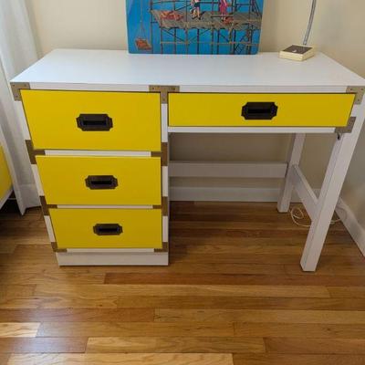 Vintage Campaign Desk