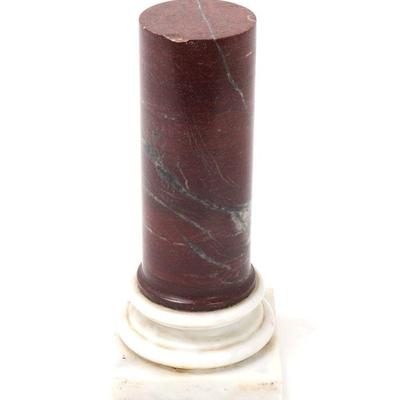Lot 132 italian specimen marble column circa 1900