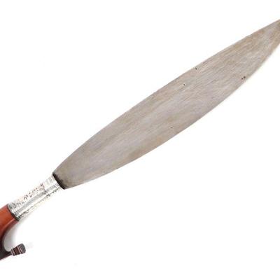 Lot 77 19th 20th c moro barong sword