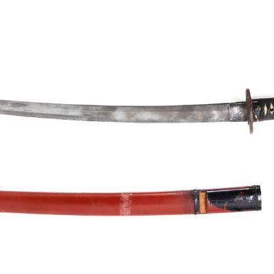 Lot 51 japanese sword w scabbard wwii