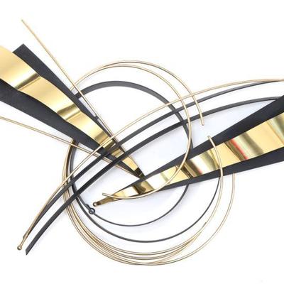 Lot 138 modern abstract wall sculpture by curtis jere 1997