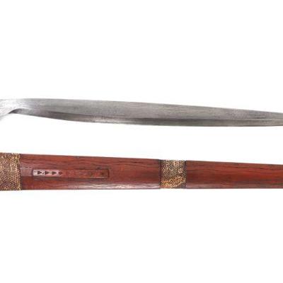 Lot 73 20th c philippines garabtalibon sword