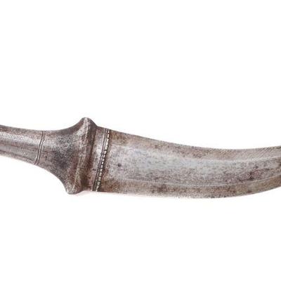 Lot 42 fine all steel jambiya dagger scabbard