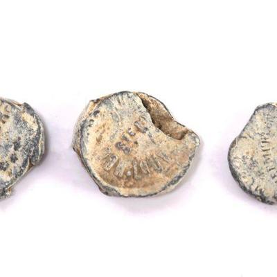 Lot 335 lot of three shipwreck coins from england