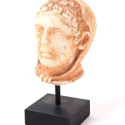 Lot 120 ancient roman marble head