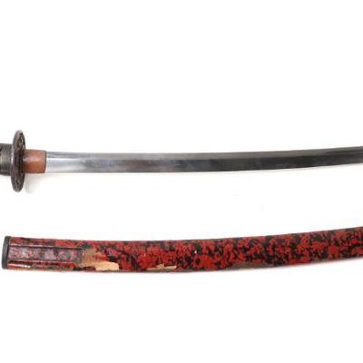 Lot 47 japanese katana sword scabbard