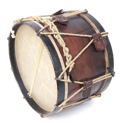 Lot 200 us american civil war drum