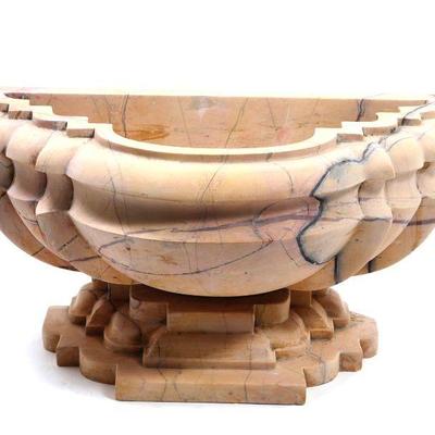 Lot 128 italian marble pedestal waterfront