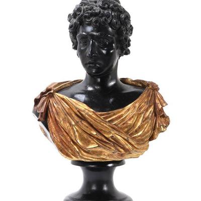 Lot 137 bust of blackamoor