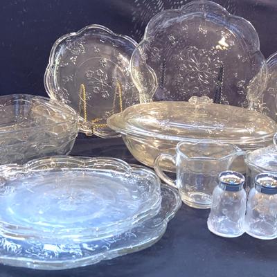 Anchor Hocking Savannah Platter,Serving Trays, Casserole Dishes, Sugar/Creamer, Butter Dish, & More 