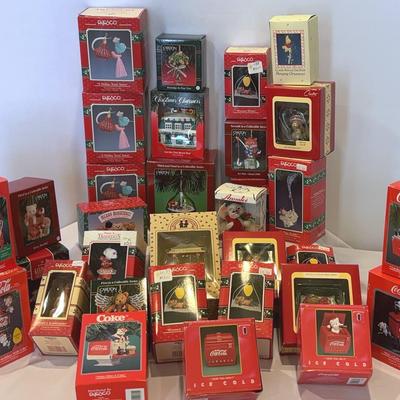 Christmas Ornaments- Variety Of Special Keepsakes 