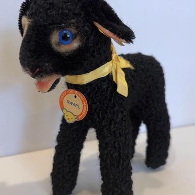 Steiff Swapl Stuffed Lamb Lot 1
