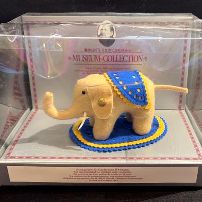 Steiff Museum Collection Felt Elephant Pincushion 1880 Replica