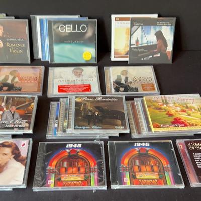 CD - Instrumental, Bocelli, Chia & more