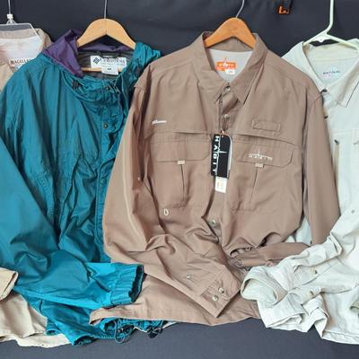 Columbia, Magellan, Habit & Natural sportsman shirts XL/2XL