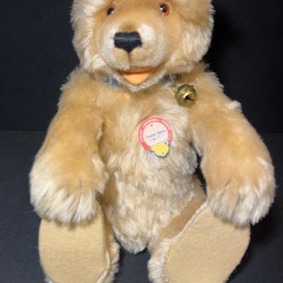 Steiff Teddy Baby 1930 Replica : 407857 Geniune Mohair 
