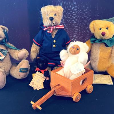 Mixed Lot Of Vintage Teddy Bears