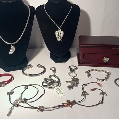 Brighton Necklaces, Bracelets, Keychains And Jewelry Box 
