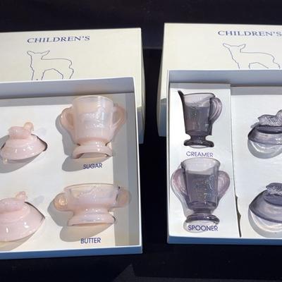 Boyd’s Lamb Glass- Rosie Pink & Purple Valor: In Original Box